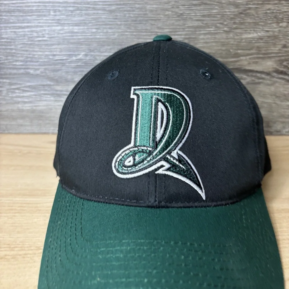 Dayton Dragons Hat Cap Snap Back Black Green MILB Baseball Minor League Mens S/M